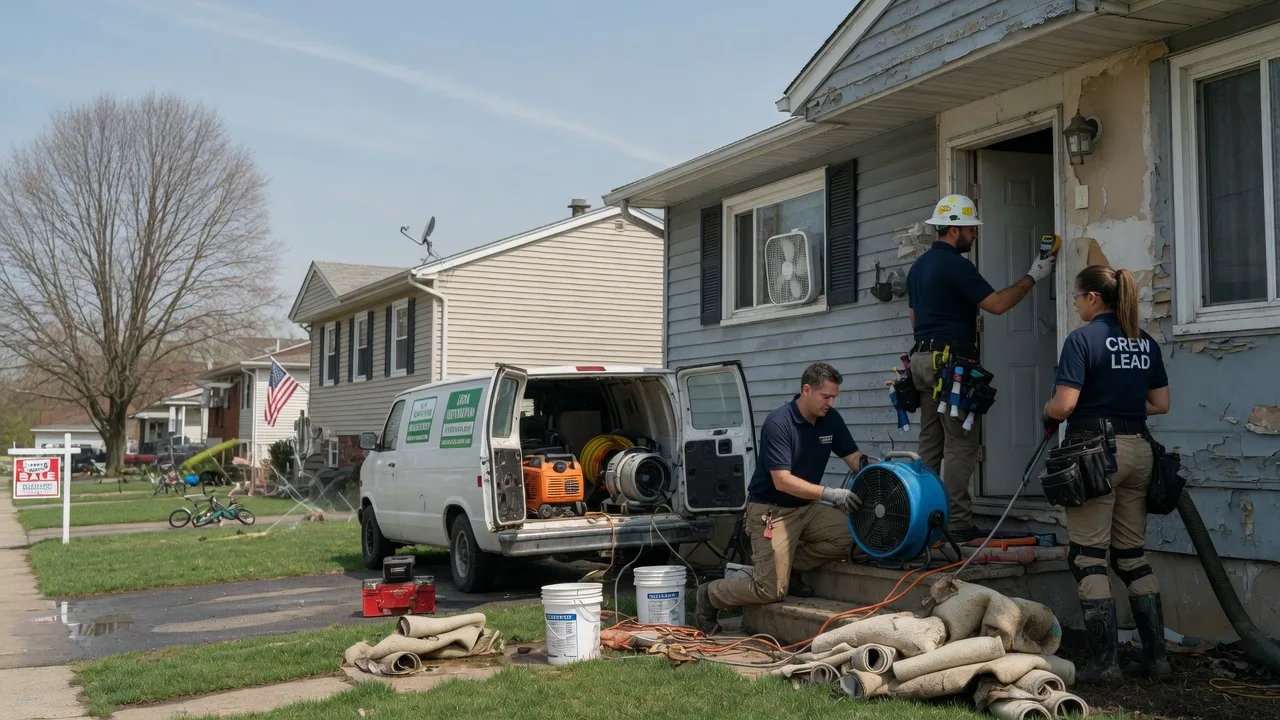 Flood Cleanup in Petersburg, IN near me